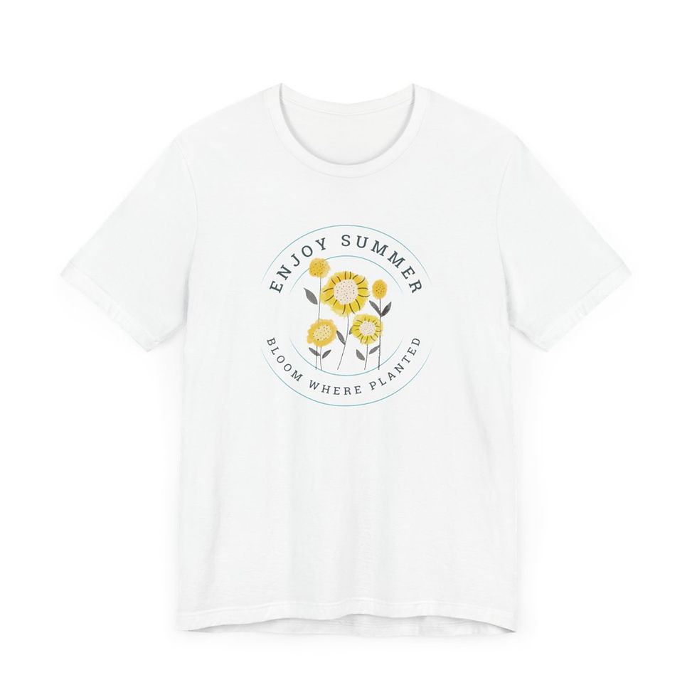 Thumbnail: Bloom Where Planted Crew Neck Tshirt