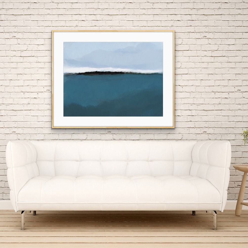 Thumbnail: Deep Water Cove Art Print