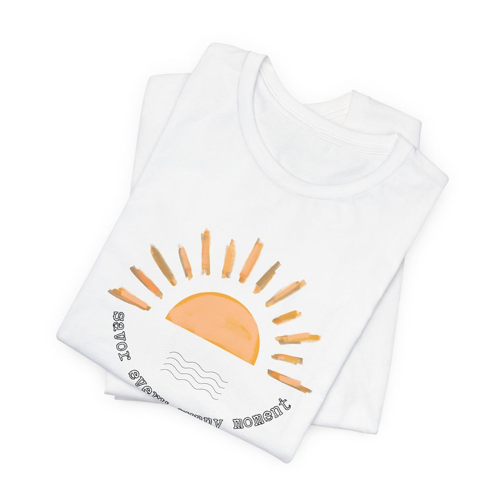 Thumbnail: Savor Moments Crew Neck Tshirt