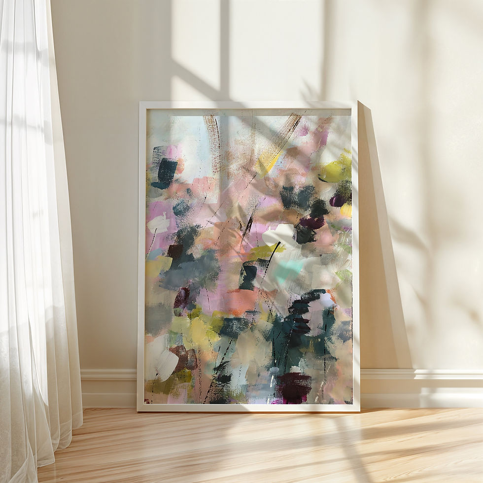 Thumbnail: The Dowry Floral Art Print Set of Two