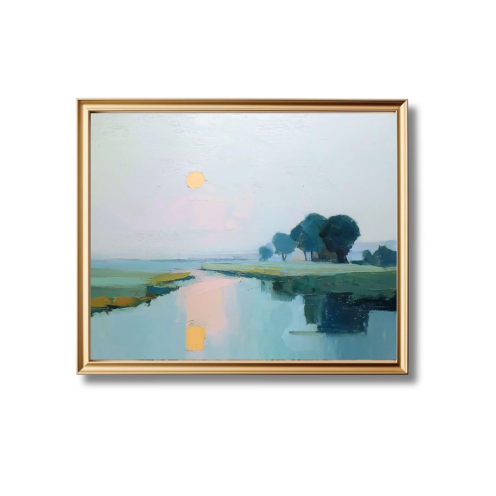 Thumbnail: The Stillness No. 1 Coastal Art Print