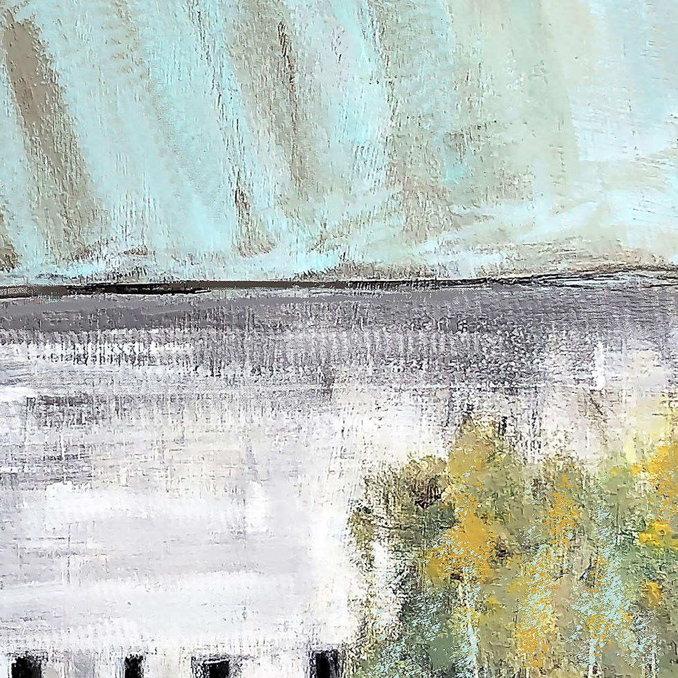 Thumbnail: Big White Barn Farmhouse Art Print