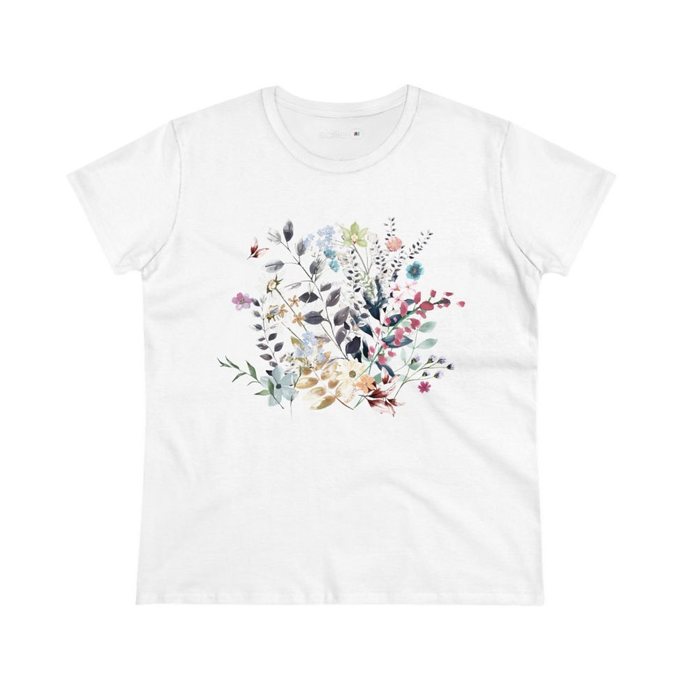 Thumbnail: Summer Ferns Crew Cotton Tee