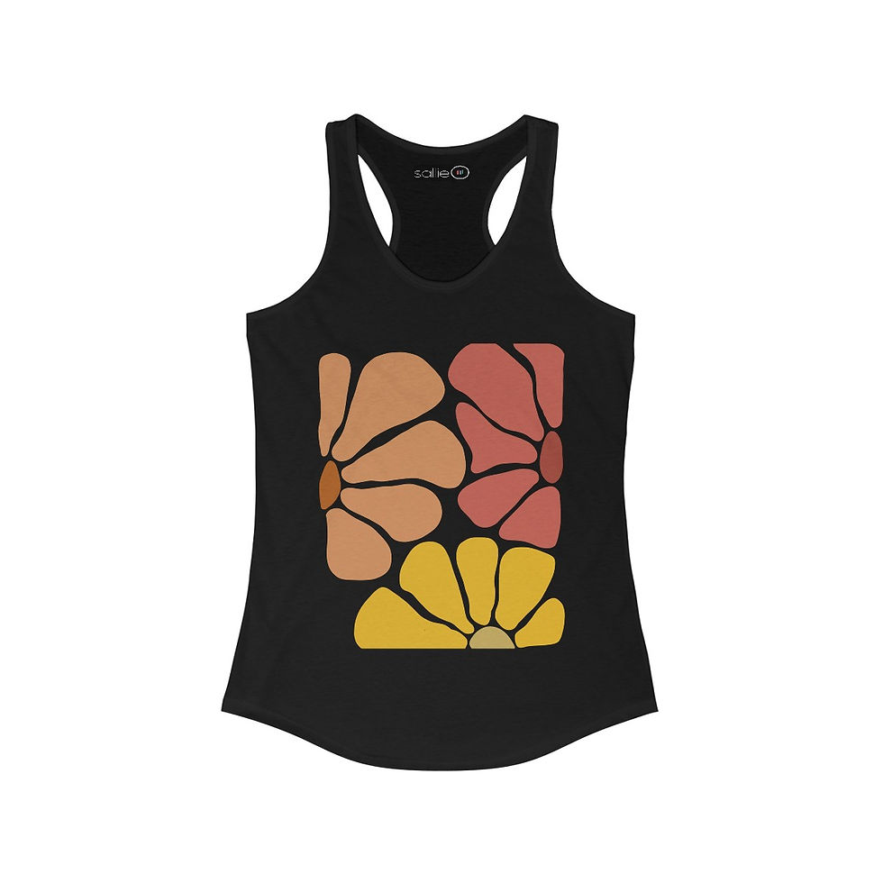 Thumbnail: Retro Floral 1 Tank Tshirt