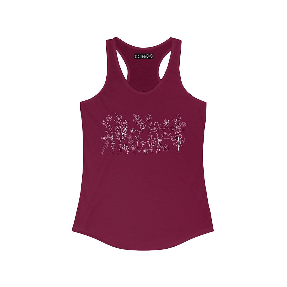 Thumbnail: Wildflowers in White Tank Top WS