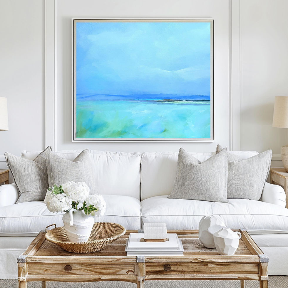 Thumbnail: Lavender Sky Coastal Art Print