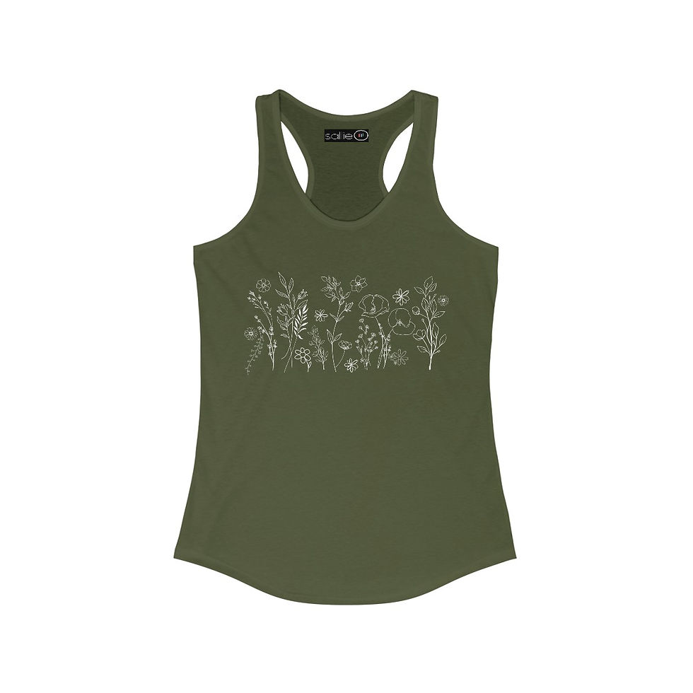 Thumbnail: Wildflowers in White Tank Top WS