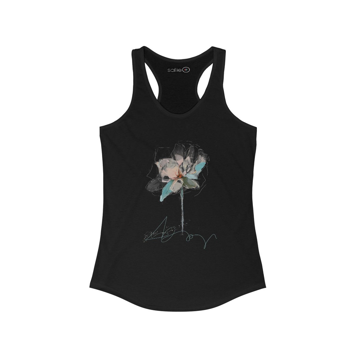 Painted Flower 2 Tank Top