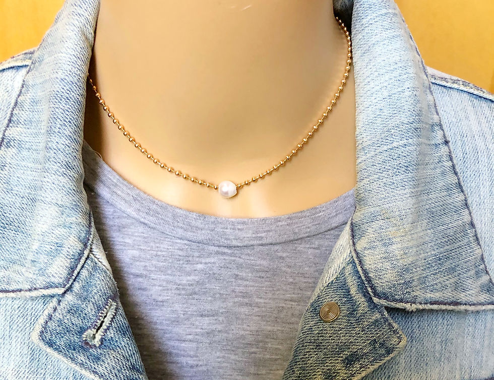 Thumbnail: Simply Pearl Necklace