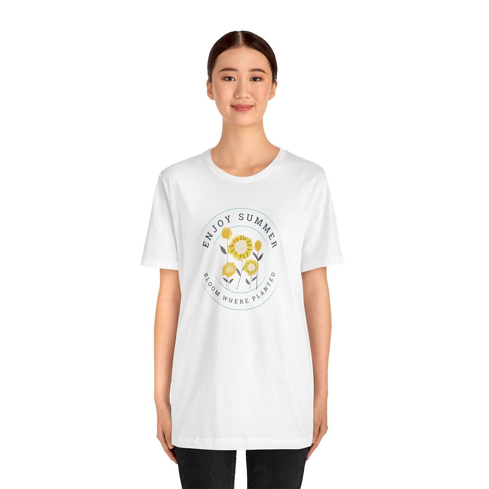 Thumbnail: Bloom Where Planted Crew Neck Tshirt
