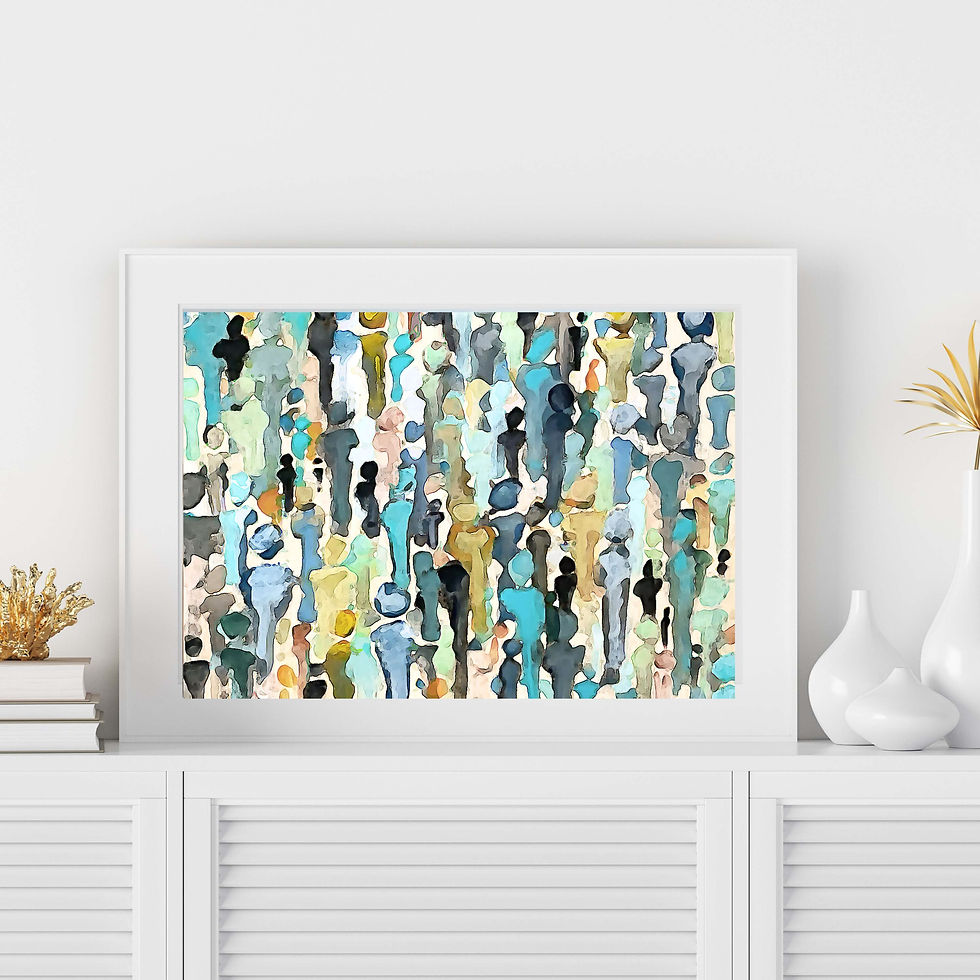 Thumbnail: Silhouettes Blue