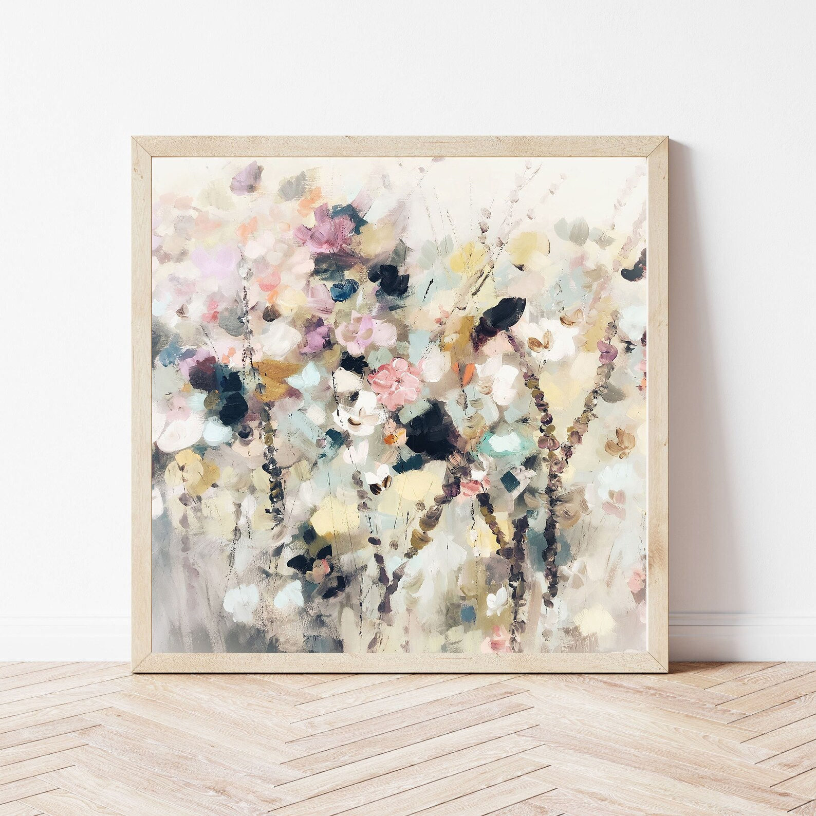 Floral Abstract No. 9 Art Print