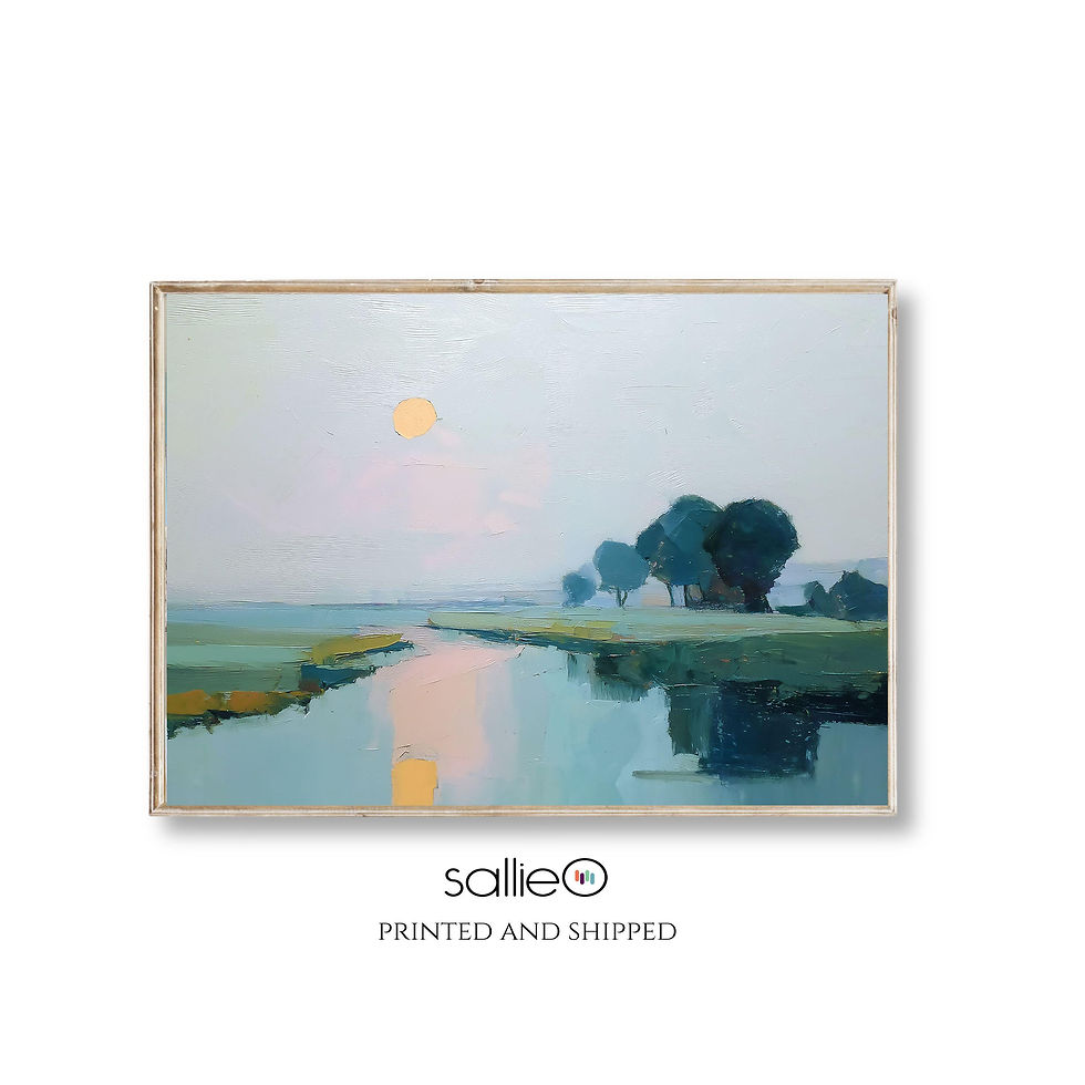 Thumbnail: The Stillness No. 1 Coastal Art Print