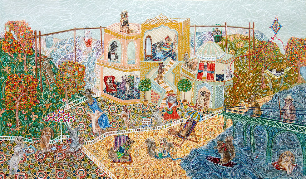 The Bunny Bucket Monorailbright