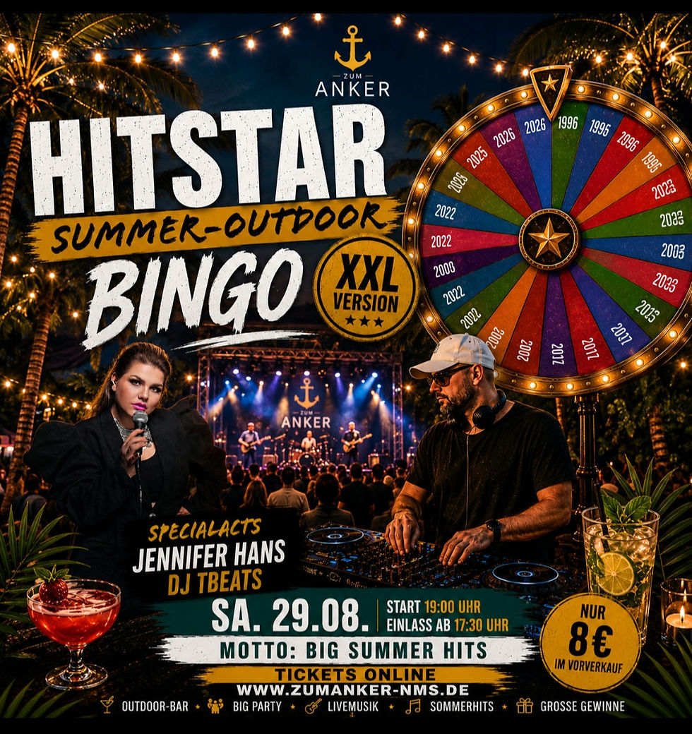 HITSTAR BINGO - Summer Edition