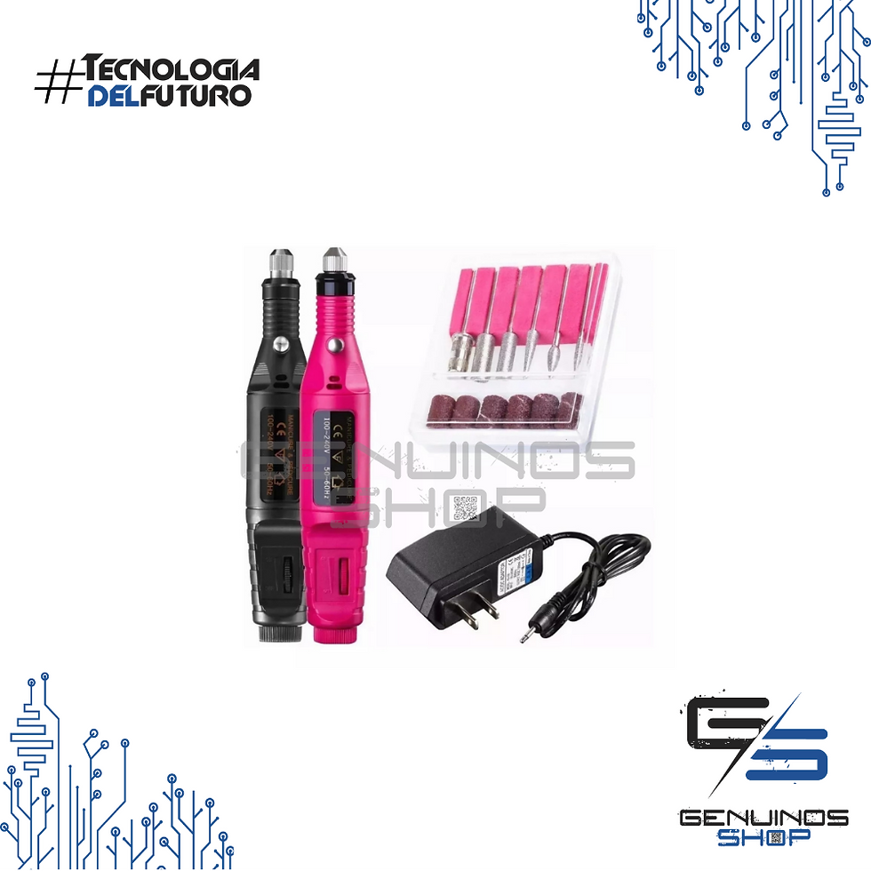 Miniatura: Kit Pulidor De Uñas Eléctrico Removedor Acrilico Manicure