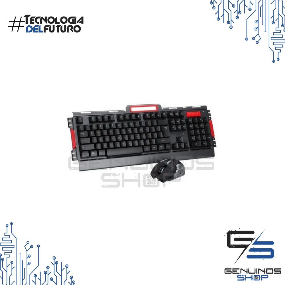 Combo Gamer Inalámbrico Hk-50 (Teclado + Mouse)