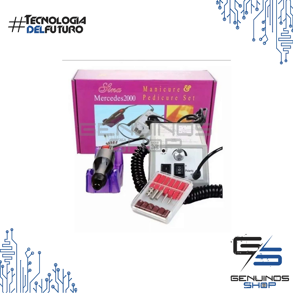 Miniatura: Pulidor De Uñas Eléctrico Sina Mercedes 2000+ Obs