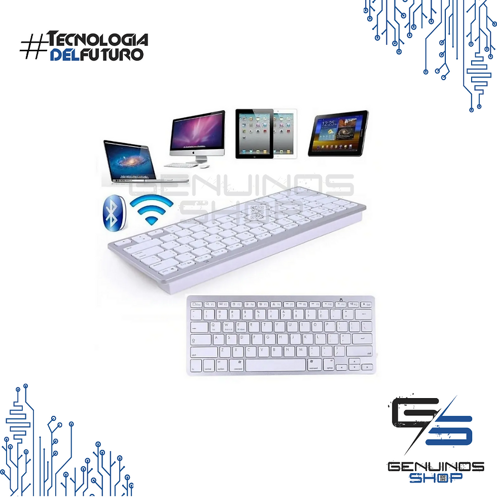 Miniatura: Teclado Slim Bluetooth Para Tablet Celular Pc Ios Android