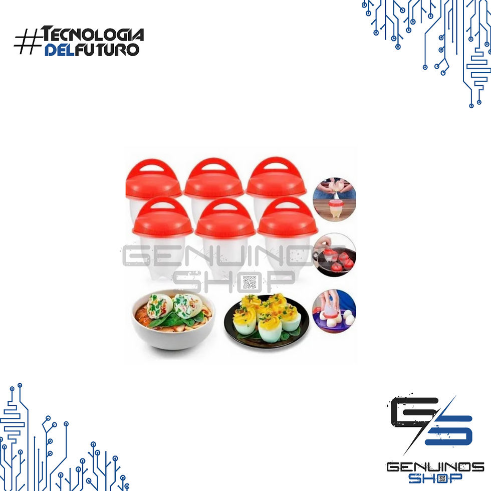 Miniatura: Cocinero De Huevo De Silicona - Huevos Tibios X 6 Unidades