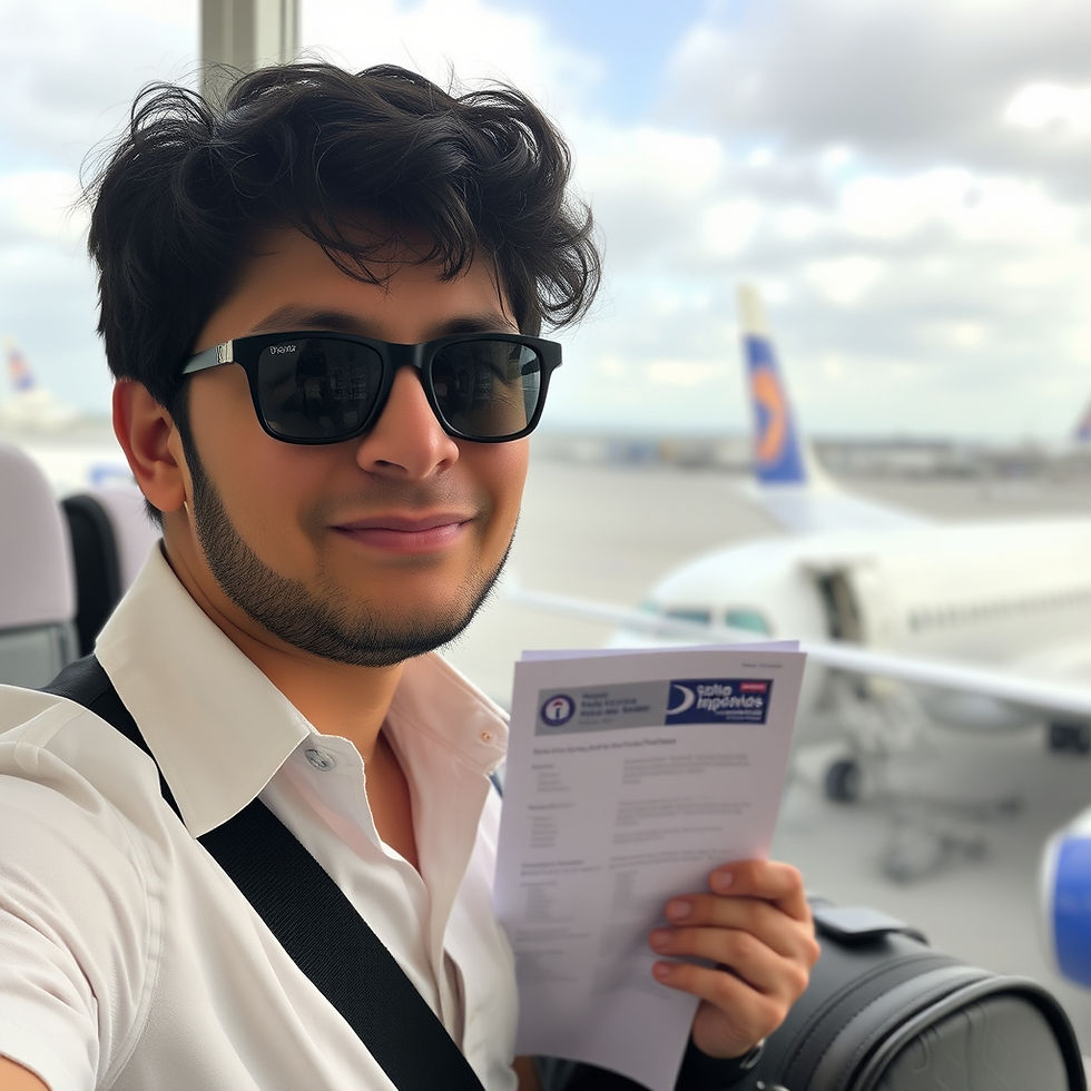 documentos necessario para o aeroporto