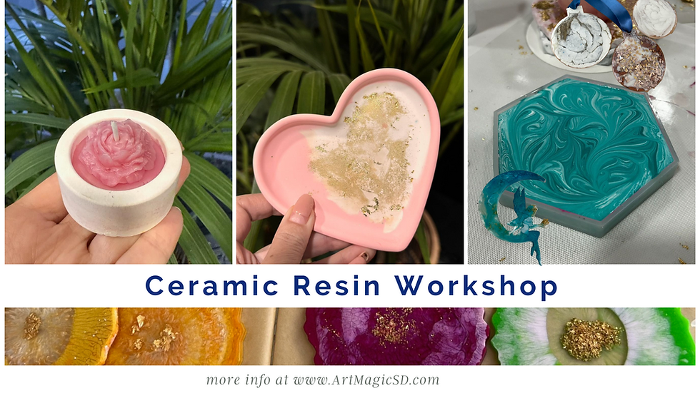 Ceramic Resin Workshop