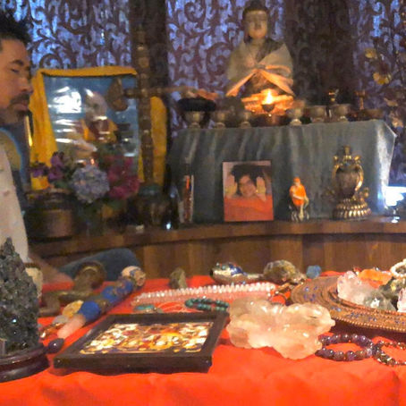 マントラの光でアクティベート