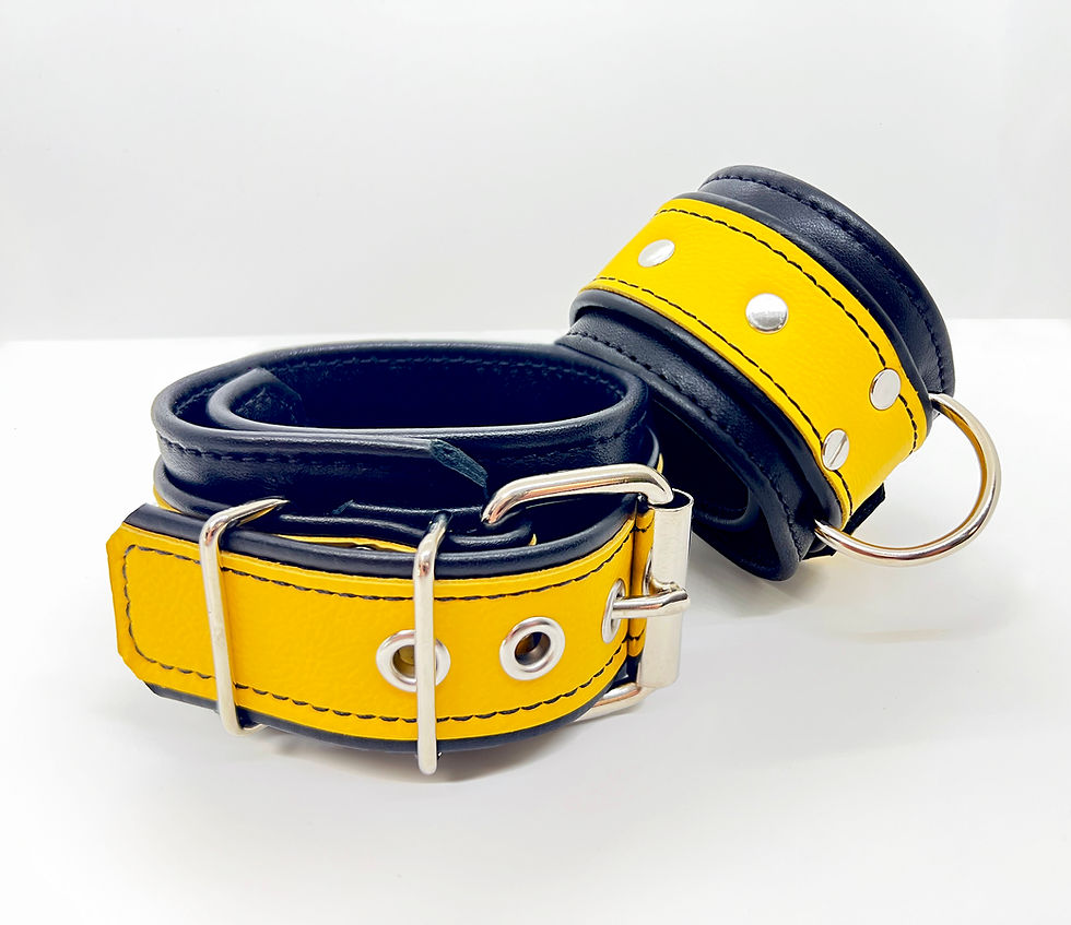 Thumbnail: Leather Wrist Cuffs