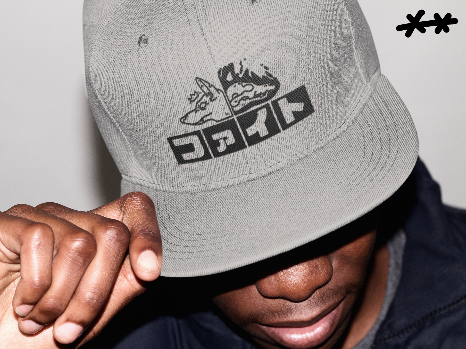 Fight! - Back-to-Back Hat (black)