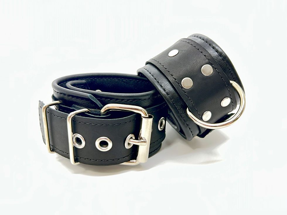Thumbnail: Leather Wrist Cuffs