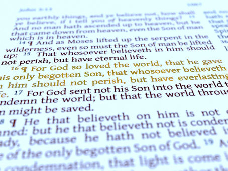 John 3 - The One from heaven brings new birth.