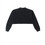 Thumbnail: 'Hexed' Snow Washed Raw Edge Cropped Women's Sweatshirt
