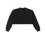 Thumbnail: 'Hexed' Snow Washed Raw Edge Cropped Women's Sweatshirt