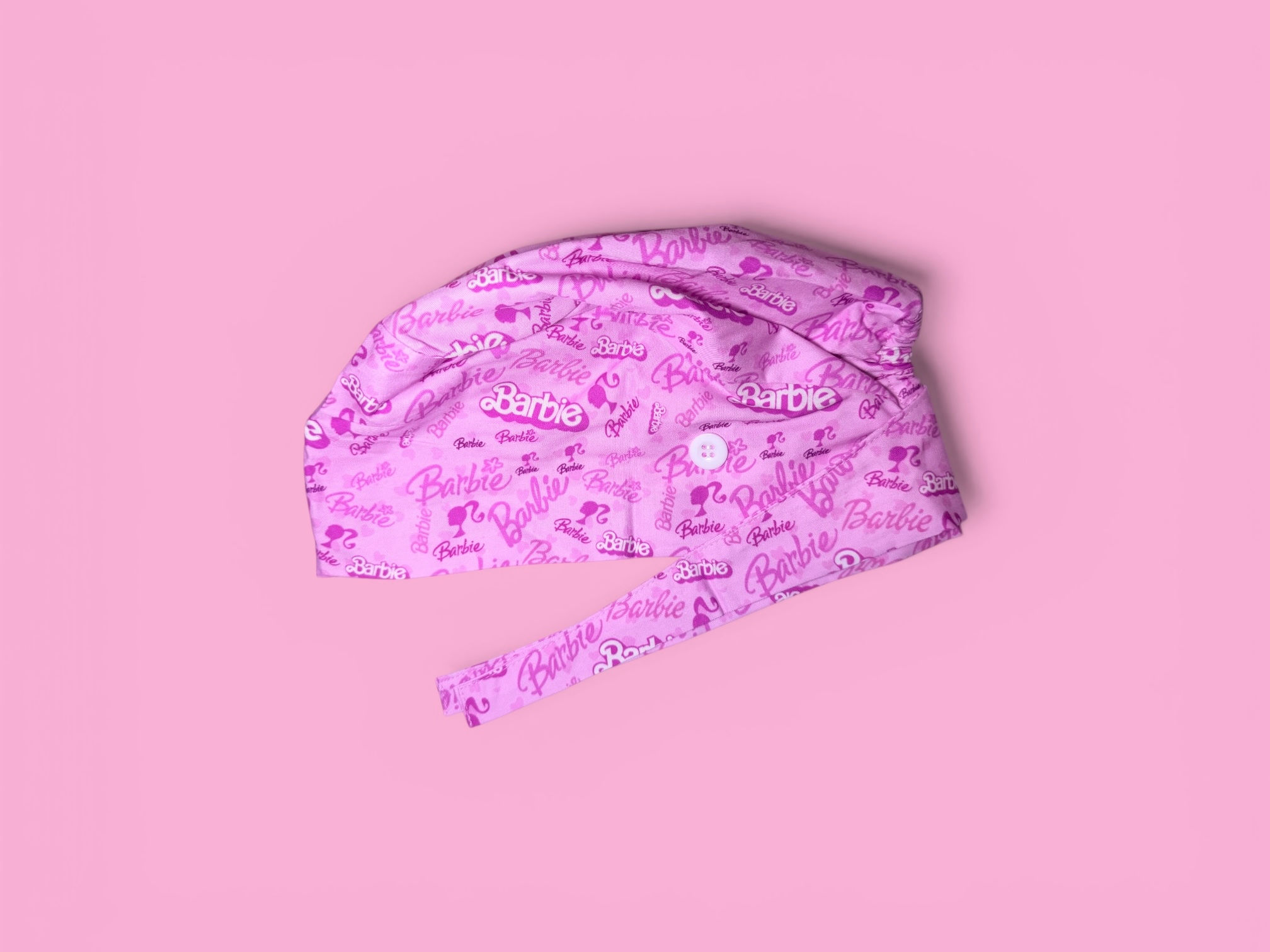 Baby Pink Doll Scrub Cap