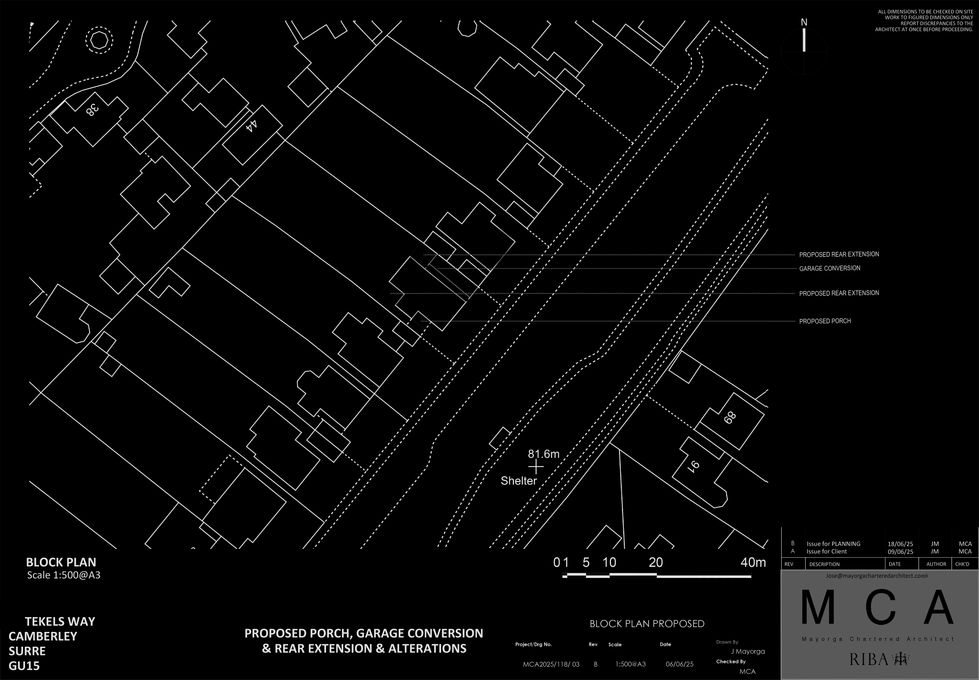 DRWGS-BLOCK PLAN PROPOSED