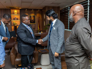 Firnal's meeting with the Ministry of Communications, Digital Technology, and Innovations in Accra, Ghana