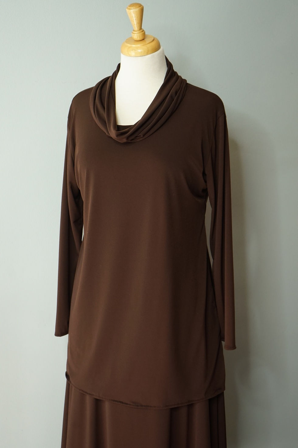 Thumbnail: Basic Cowl Neck Tunic