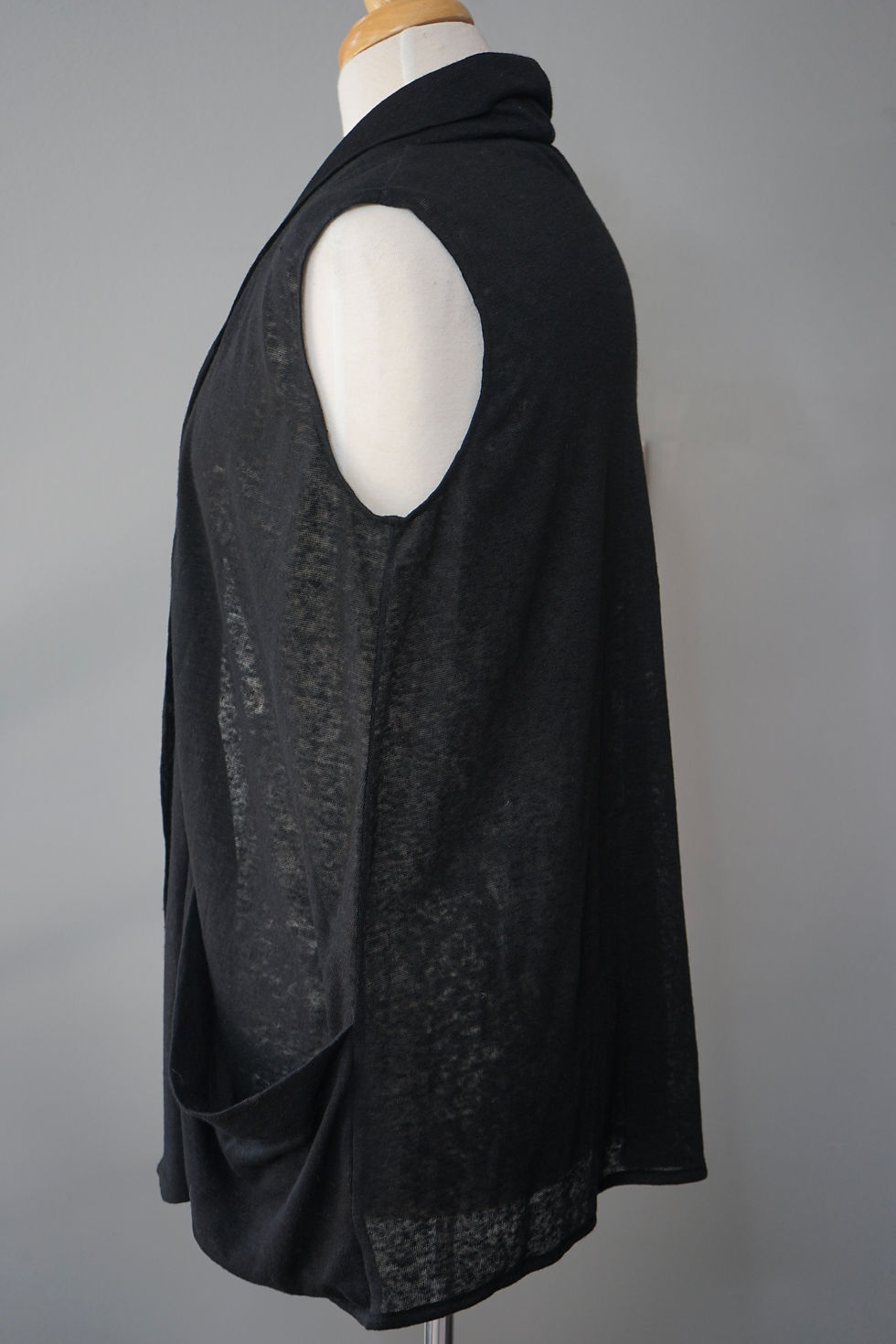 Thumbnail: Knit Linen Pocket Vest