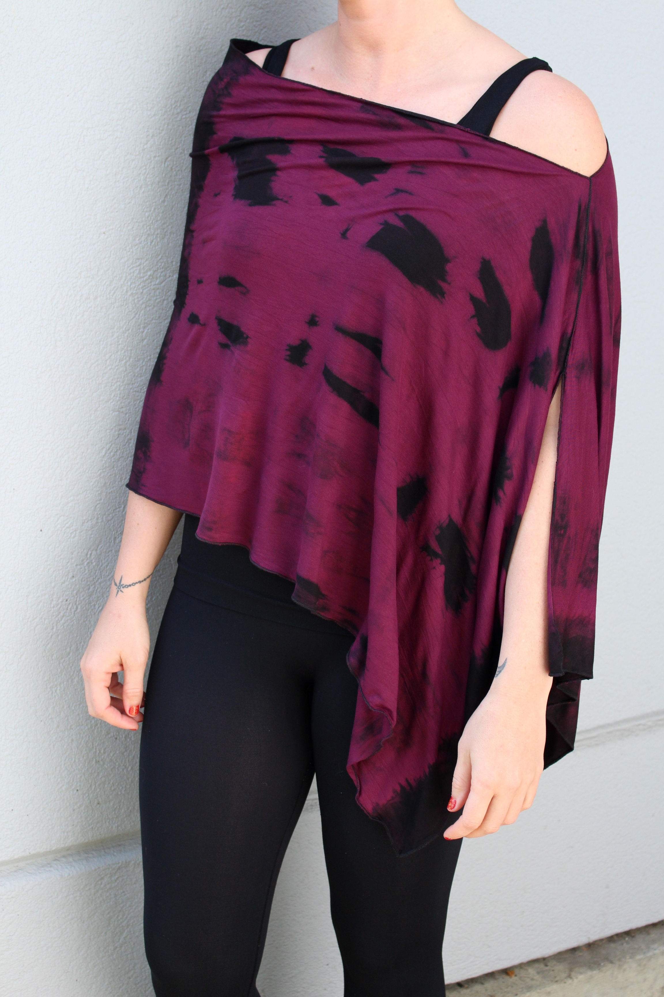 Twist Dye Raspberry Wrap