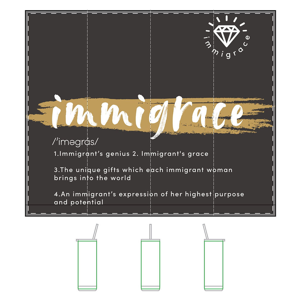 Immigrace Defined Sip Tumbler,  20oz, Black