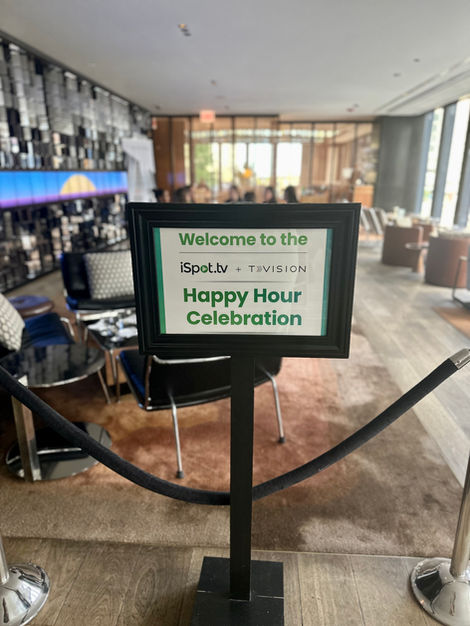 iSpot TVision Happy Hour