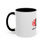Thumbnail: WE Network Services LLC Accent Coffee Mug – Branded Company Logo Mug (11/15 oz)