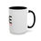 Thumbnail: WE Network Services LLC Accent Coffee Mug – Branded Company Logo Mug (11/15 oz)