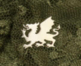 Welsh Dragon Pin Badge / Bathodyn Pin y Ddraig Goch