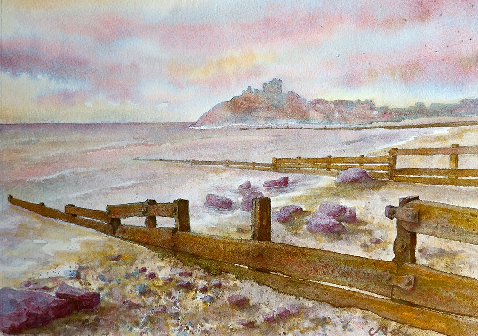 Carol Miller - Groynes / Grwyni, Cricieth