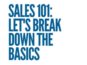 Sales 101