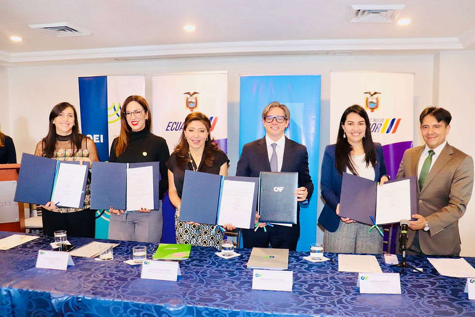"Unidos por la Educación: OEI, CAF y MINEDUC Transforman el Futuro Escolar en Ecuador