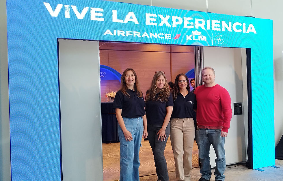 "Vive la Experiencia Air France y KLM" un exitoso evento para Agentes de Viajes