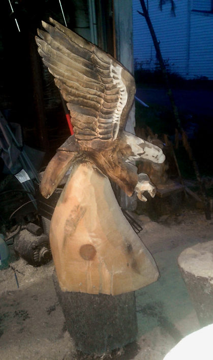 Eagle in the making...2017 Legacy Sculpture