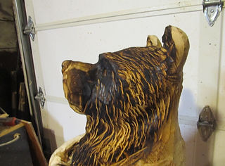 Realistic bear by Legacy Sculpture, circa 2018